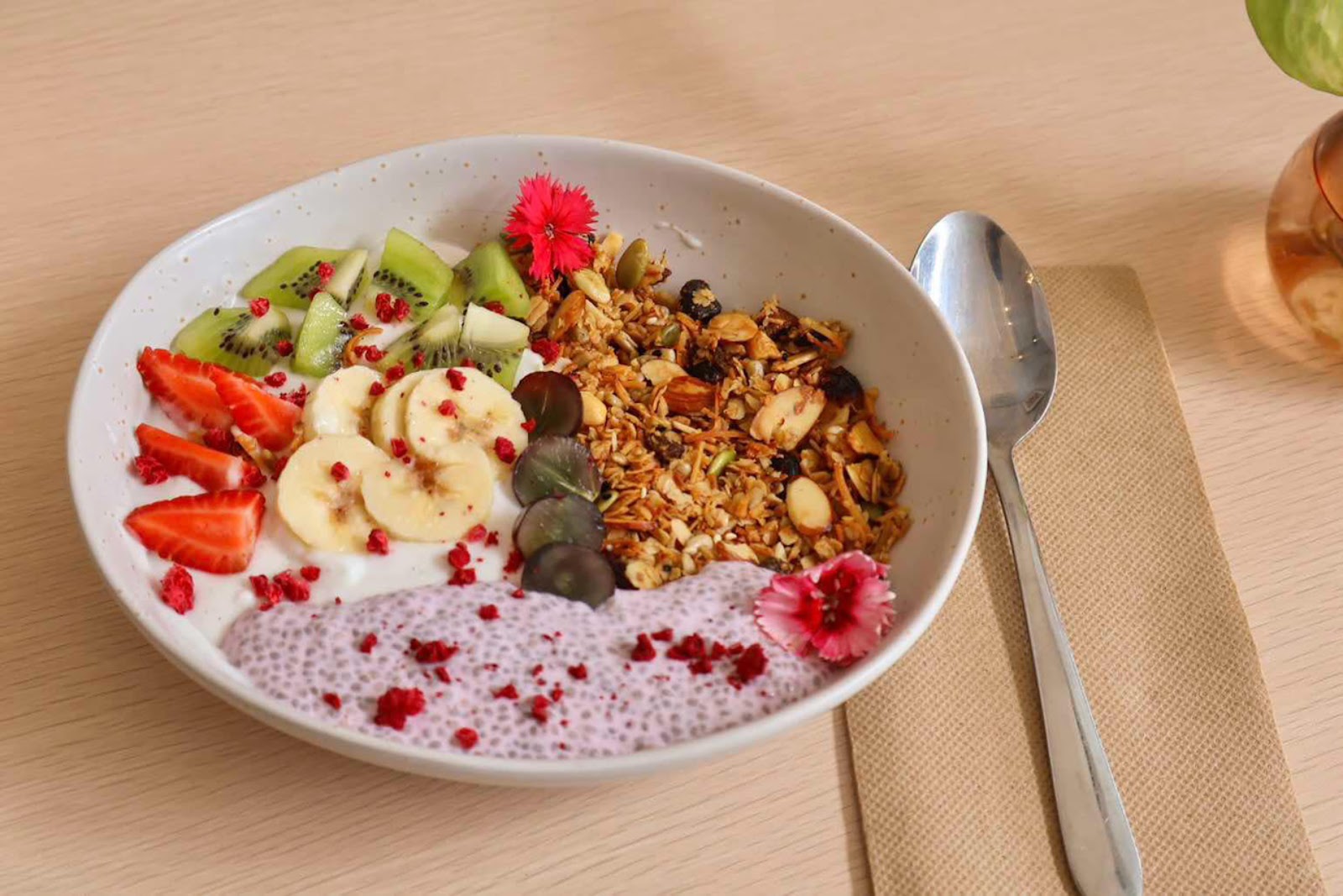 Granola bowl at Pilar Cafe & Eatery
